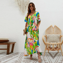 [COMPRE 1, LEVE 2] Vestido Encanto Tropical + Bolsa de Brinde